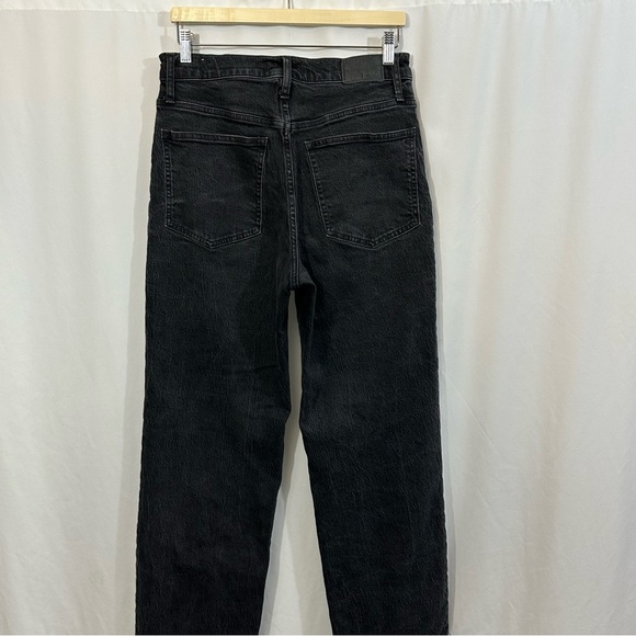 Madewell The Perfect Vintage Wide Leg Jeans in Black - Picture 6 of 11